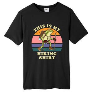 This Is My Hiking Funny Hiker Backpacking Trail Tall Fusion ChromaSoft Performance T-Shirt