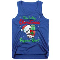 This Is My Christmas Pajamas Xmas Decoration Panda Christmas Great Gift Tank Top