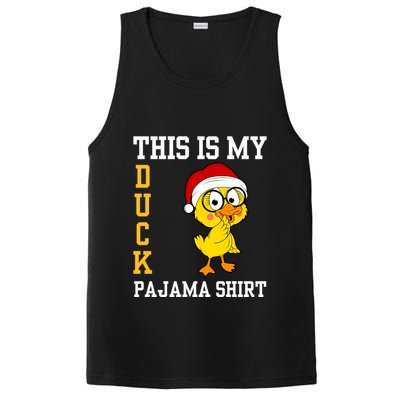 This Is My Duck Pajama Rubber Ducks Slumber Pajamas Party PosiCharge Competitor Tank