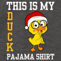 This Is My Duck Pajama Rubber Ducks Slumber Pajamas Party Vector Backpack