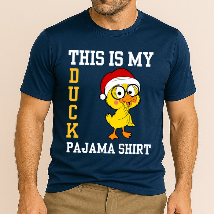 This Is My Duck Pajama Rubber Ducks Slumber Pajamas Party Performance Shirt