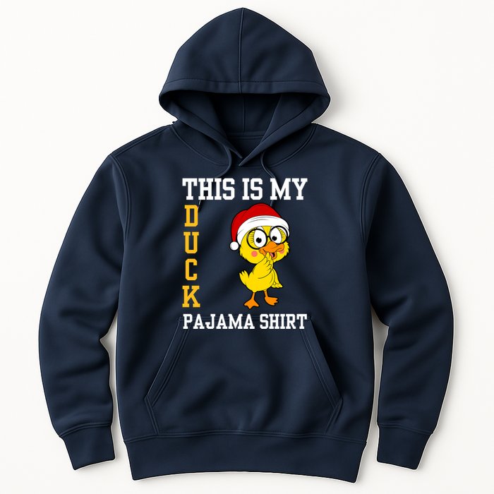 This Is My Duck Pajama Rubber Ducks Slumber Pajamas Party Hoodie