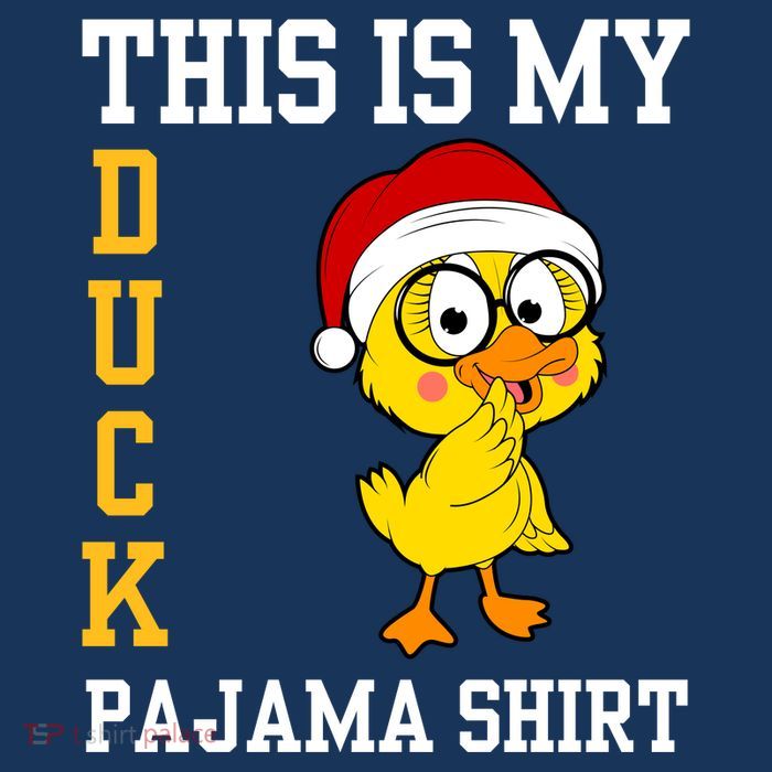 This Is My Duck Pajama Rubber Ducks Slumber Pajamas Party 7-Panel Snapback Hat