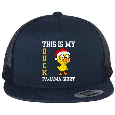 This Is My Duck Pajama Rubber Ducks Slumber Pajamas Party Flatbill Hat