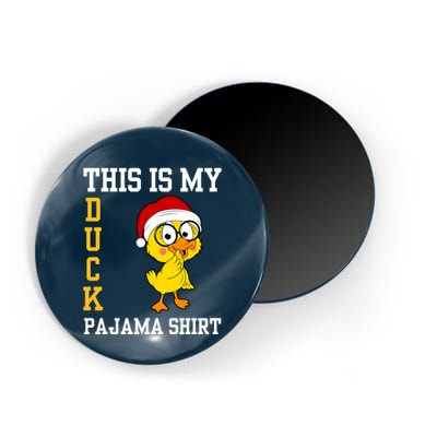 This Is My Duck Pajama Rubber Ducks Slumber Pajamas Party Magnet