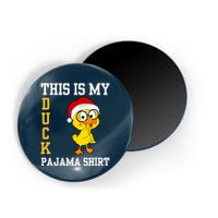 This Is My Duck Pajama Rubber Ducks Slumber Pajamas Party Magnet