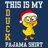 This Is My Duck Pajama Rubber Ducks Slumber Pajamas Party Poster