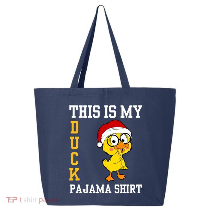 This Is My Duck Pajama Rubber Ducks Slumber Pajamas Party 25L Jumbo Tote