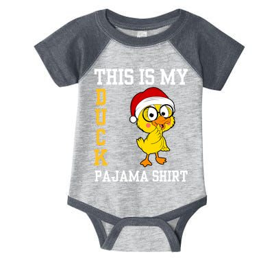 This Is My Duck Pajama Rubber Ducks Slumber Pajamas Party Infant Baby Jersey Bodysuit