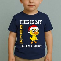 This Is My Duck Pajama Rubber Ducks Slumber Pajamas Party Toddler T-Shirt