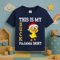 This Is My Duck Pajama Rubber Ducks Slumber Pajamas Party Toddler T-Shirt
