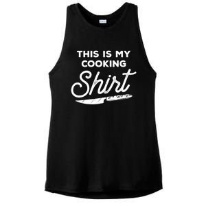 This Is My Cooking Meaningful Gift Culinary Cooking Gift Idea For Chef Gift Ladies PosiCharge Tri-Blend Wicking Tank