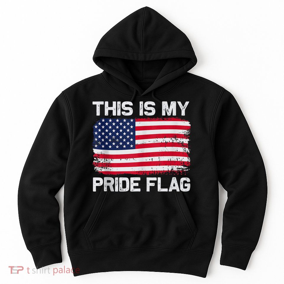 This Is My Pride Flag USA American Hoodie
