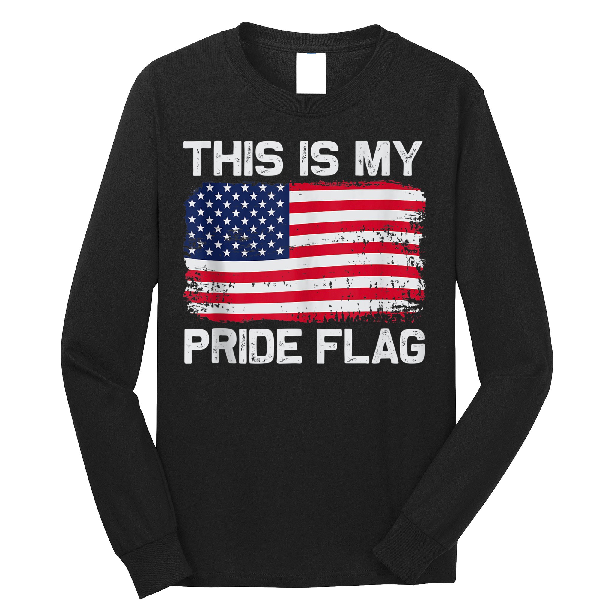 This Is My Pride Flag USA American Long Sleeve Shirt