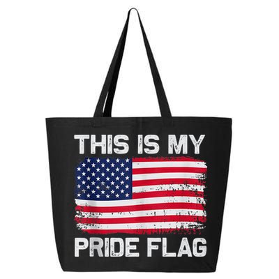 This Is My Pride Flag USA American 25L Jumbo Tote