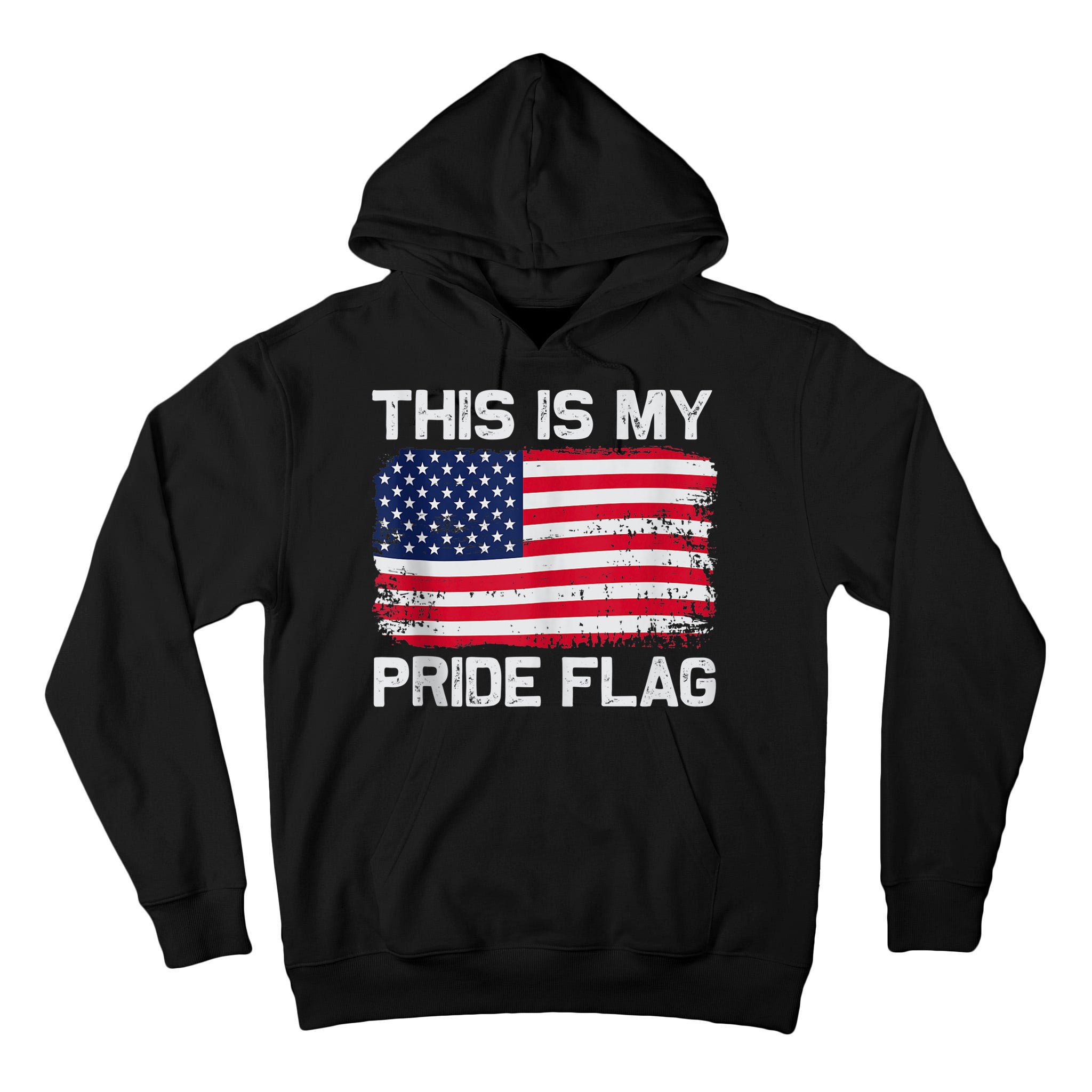 This Is My Pride Flag USA American Tall Hoodie