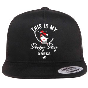 This Is My Derby Day Dress Flat Bill Trucker Hat