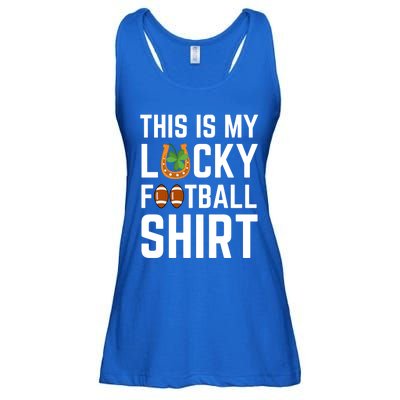 This Is My Lucky Football Gift Sport Game St Patrick's Day Gift Ladies Essential Flowy Tank