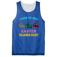 This Is My Easter Pajama Gift Easter Day Gift Plaid Leopard Cool Gift Mesh Reversible Basketball Jersey Tank