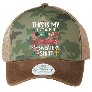 This Is My Its Too Hot For Ugly Christmas Sweaters Legacy Tie Dye Trucker Hat