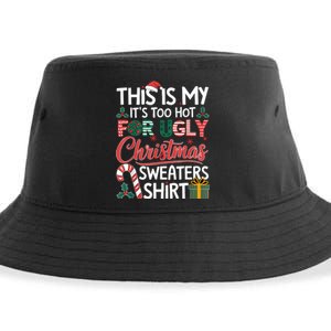 This Is My Its Too Hot For Ugly Christmas Sweaters Sustainable Bucket Hat