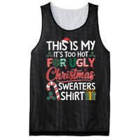 This Is My Its Too Hot For Ugly Christmas Sweaters Mesh Reversible Basketball Jersey Tank