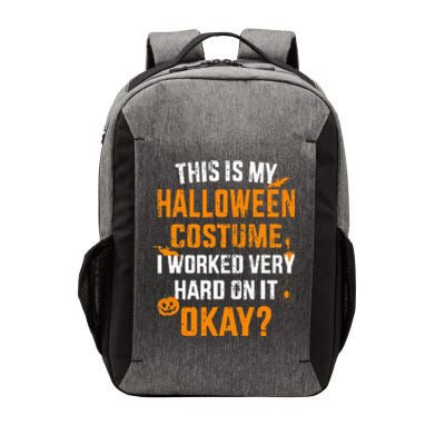 This is my lazy halloween costume I worked very hard on it Vector Backpack