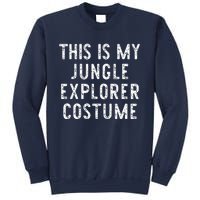 This Is My Jungle Explorer Halloween Costume Lazy Easy Sweatshirt