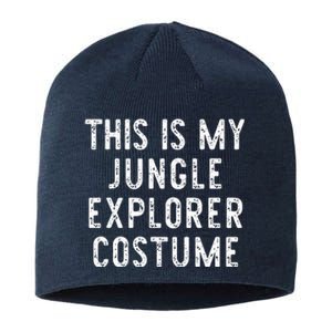 This Is My Jungle Explorer Halloween Costume Lazy Easy Sustainable Beanie