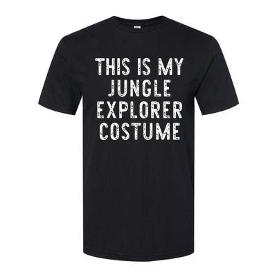 This Is My Jungle Explorer Halloween Costume Lazy Easy Softstyle CVC T-Shirt