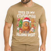 This Is My Christmas Pajama Funny Capybara Xmas Pjs Performance Shirt