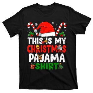 This Is My Christmas Pajama Xmas Family Matching Funny T-Shirt