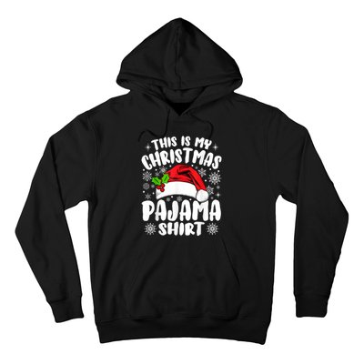 This Is My Christmas Pajama Funny Christmas Outfits Hoodie