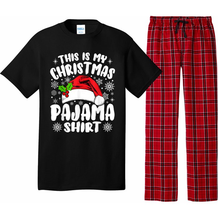 This Is My Christmas Pajama Funny Christmas Outfits Pajama Set