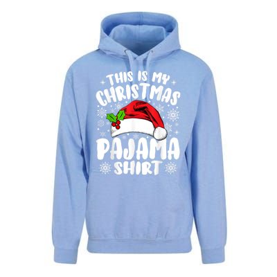 This Is My Christmas Pajama Funny Christmas Outfits Unisex Surf Hoodie