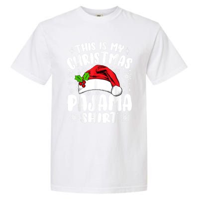 This Is My Christmas Pajama Funny Christmas Outfits Garment-Dyed Heavyweight T-Shirt