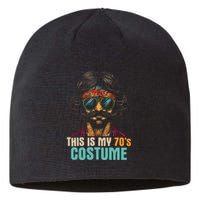 This Is My 70s Costume Vintage Disco Hippie Theme Party Sustainable Beanie