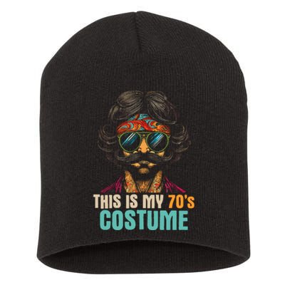 This Is My 70s Costume Vintage Disco Hippie Theme Party Short Acrylic Beanie