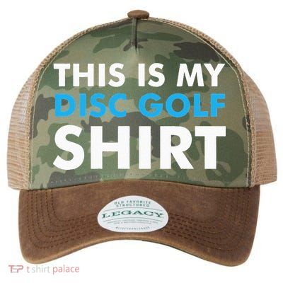 This is my Disc Golf for Disc Golf Course Legacy Tie Dye Trucker Hat