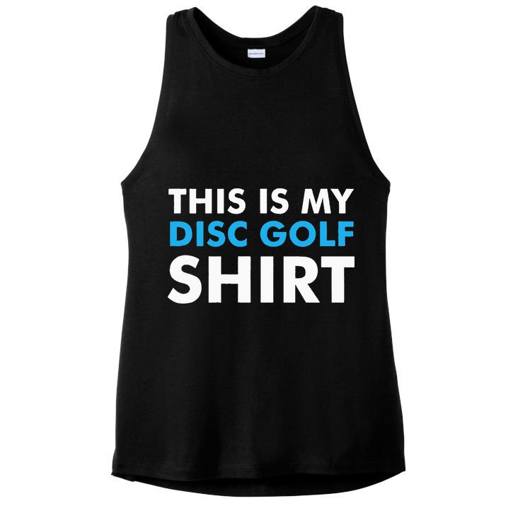 This is my Disc Golf for Disc Golf Course Ladies PosiCharge Tri-Blend Wicking Tank