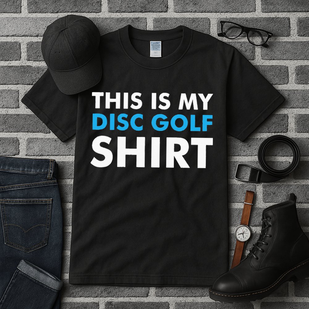 This is my Disc Golf for Disc Golf Course Tall T-Shirt