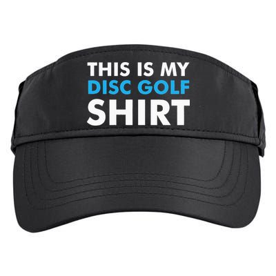 This is my Disc Golf for Disc Golf Course Adult Drive Performance Visor