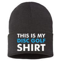 This is my Disc Golf for Disc Golf Course Sustainable Knit Beanie