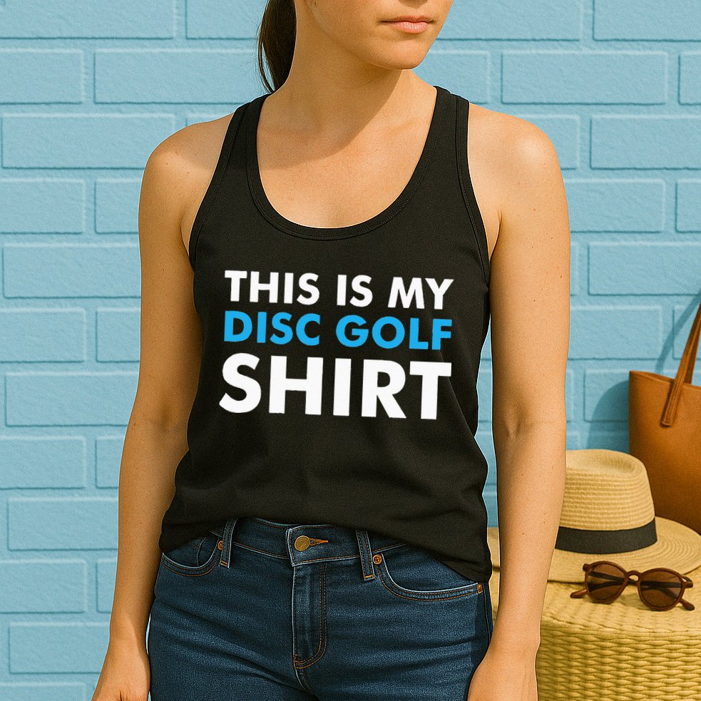 This is my Disc Golf for Disc Golf Course Womens Tank Top