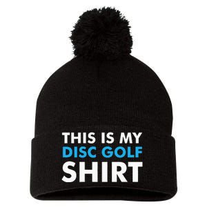 This is my Disc Golf for Disc Golf Course Pom Pom 12in Knit Beanie