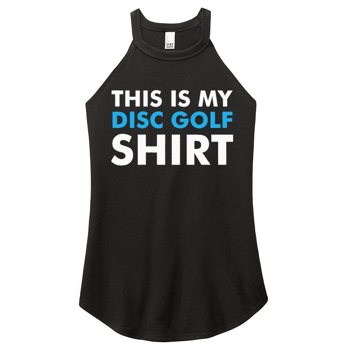 This is my Disc Golf for Disc Golf Course Women's Perfect Tri Rocker Tank