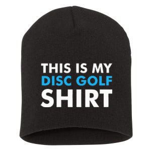 This is my Disc Golf for Disc Golf Course Short Acrylic Beanie