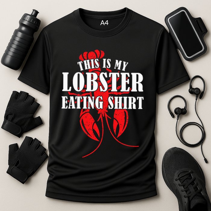 This is My Lobster Eating Lobster  Cooling Performance Crew T-Shirt