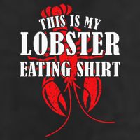 This is My Lobster Eating Lobster  Adult Drive Performance Visor