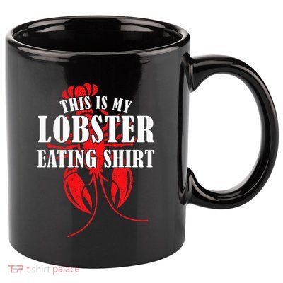 This is My Lobster Eating Lobster  11oz C Handle Ceramic Mug